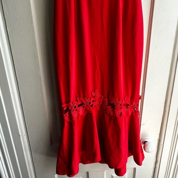 BHLDN Nicholas Amina Dress Red - Picture 6 of 10